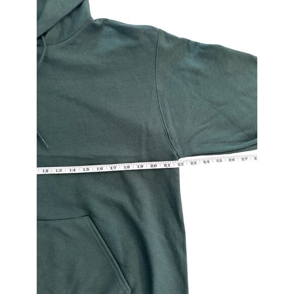 Champion Eco Authentic Green Hoodie Sweatshirt Men’s Medium Pullover - Picture 7 of 8